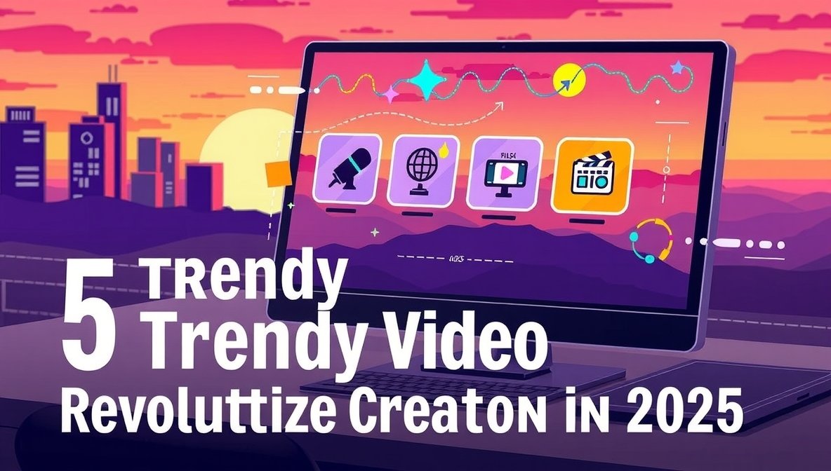 5 Trendy Video Tools Revolutionizing Content Creation in 2025