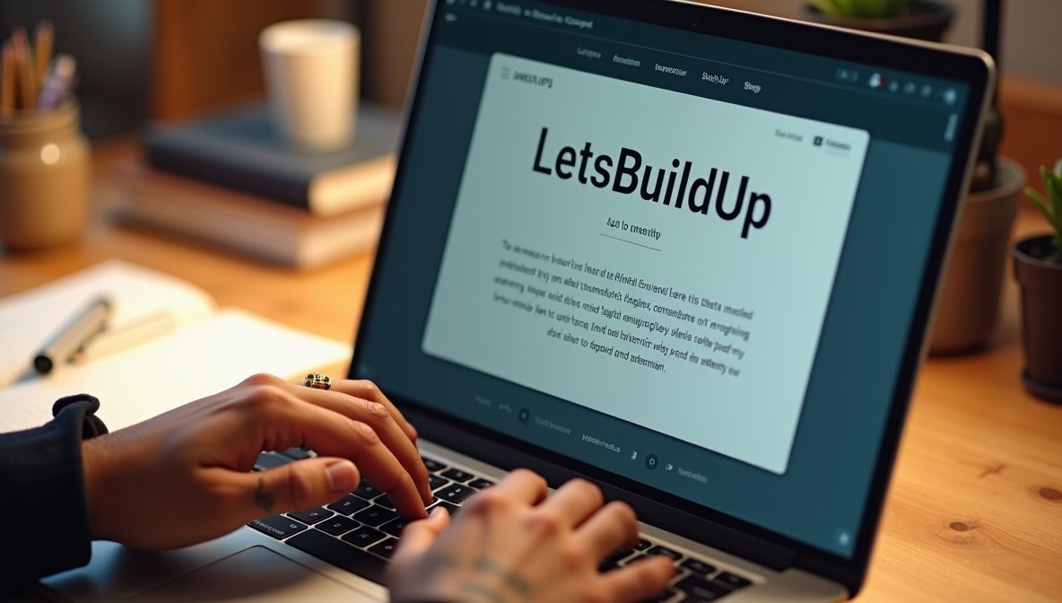 Writing on LetsBuildUp Blog: Tips, Strategies, and Insights for Success